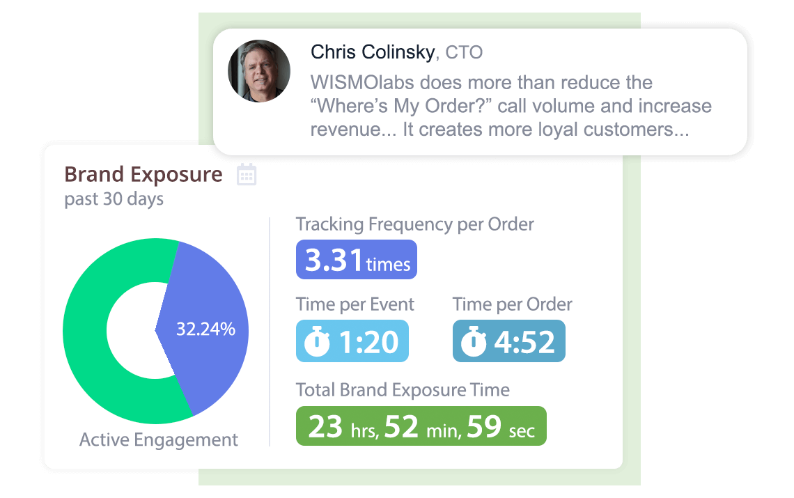 Branded tracking portal experience