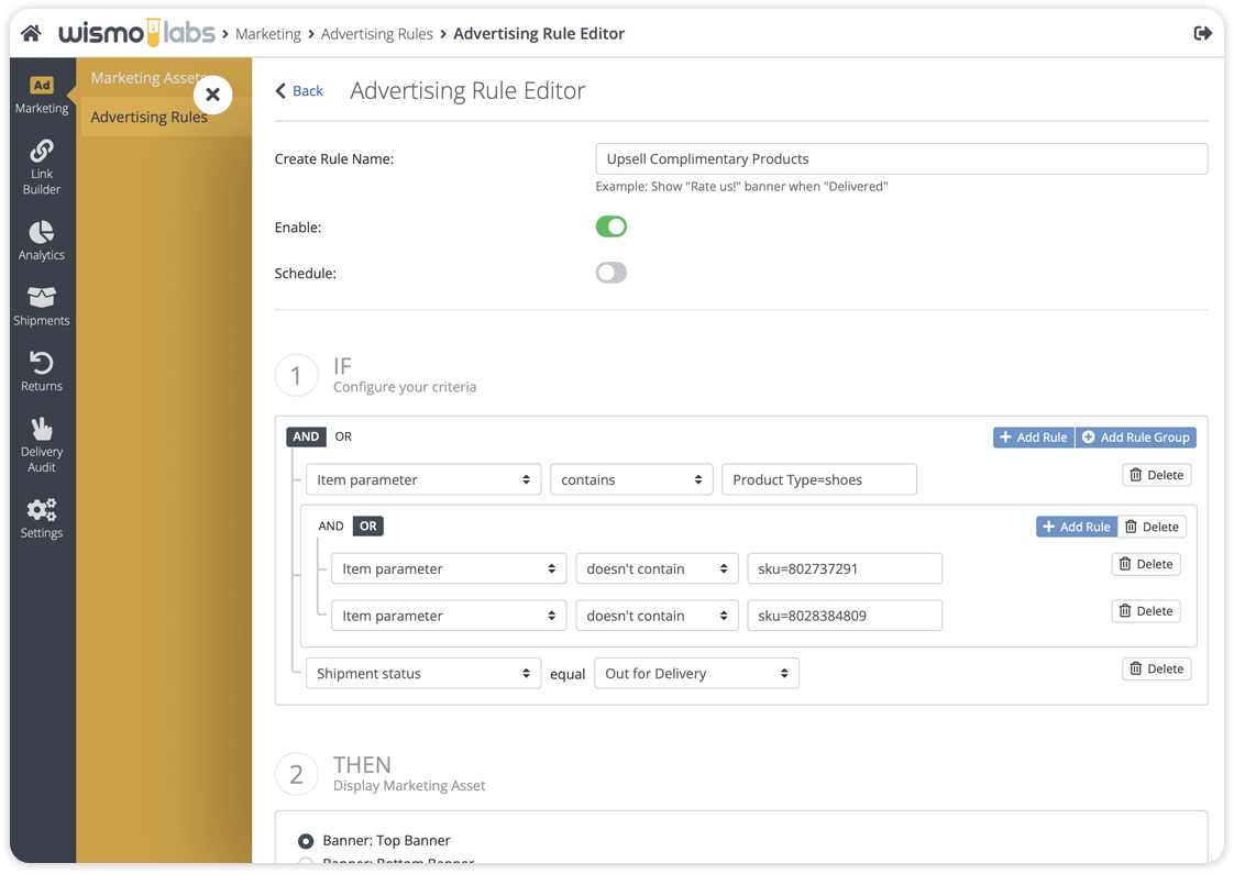 AI-powered personalized marketing dashboard
