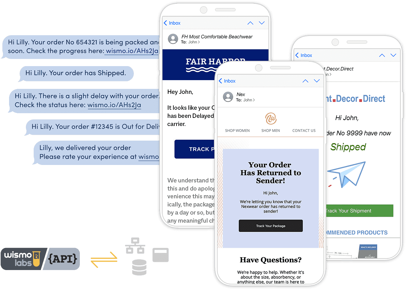 Automated shipment notification