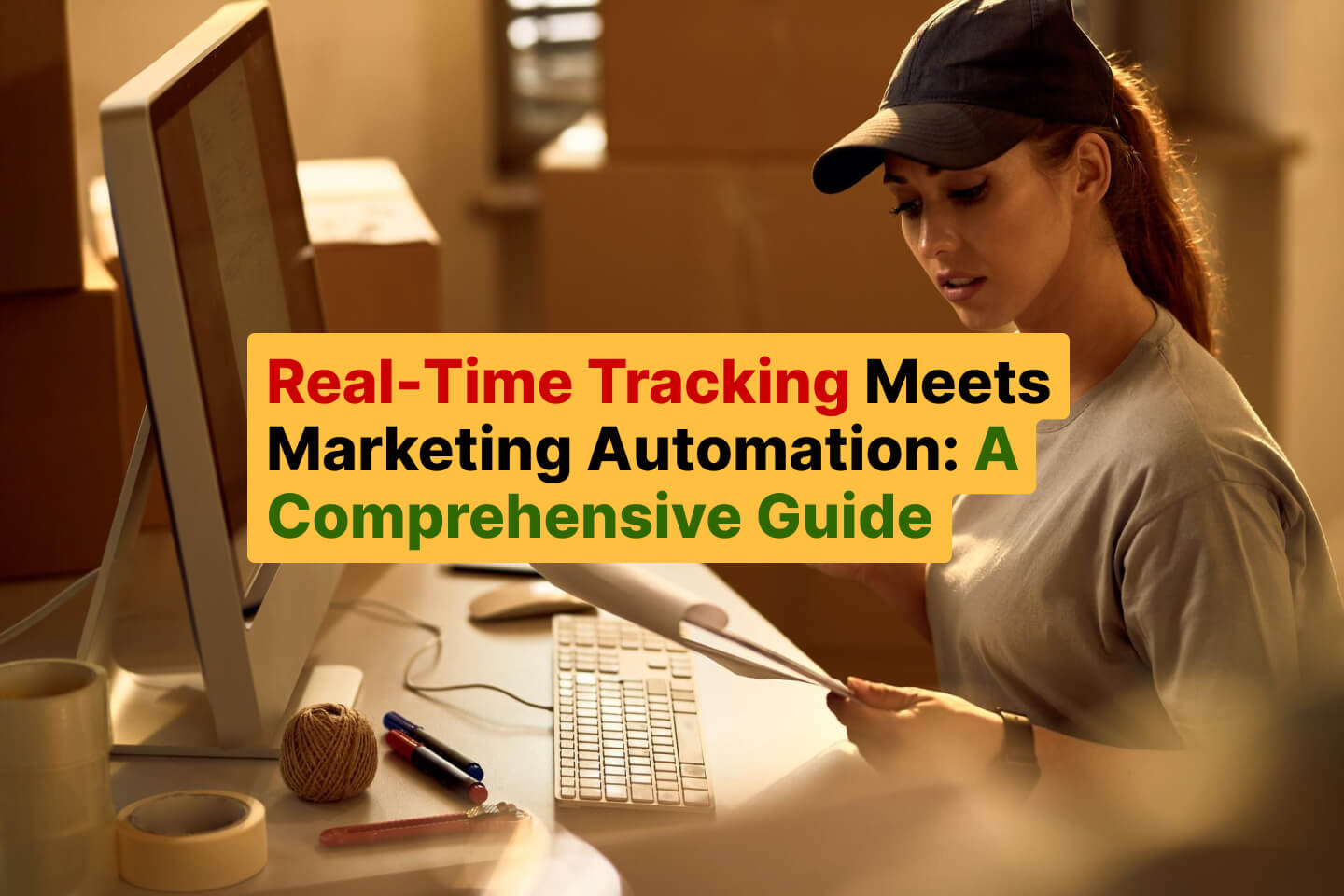 Real-Time Tracking Meets Marketing Automation